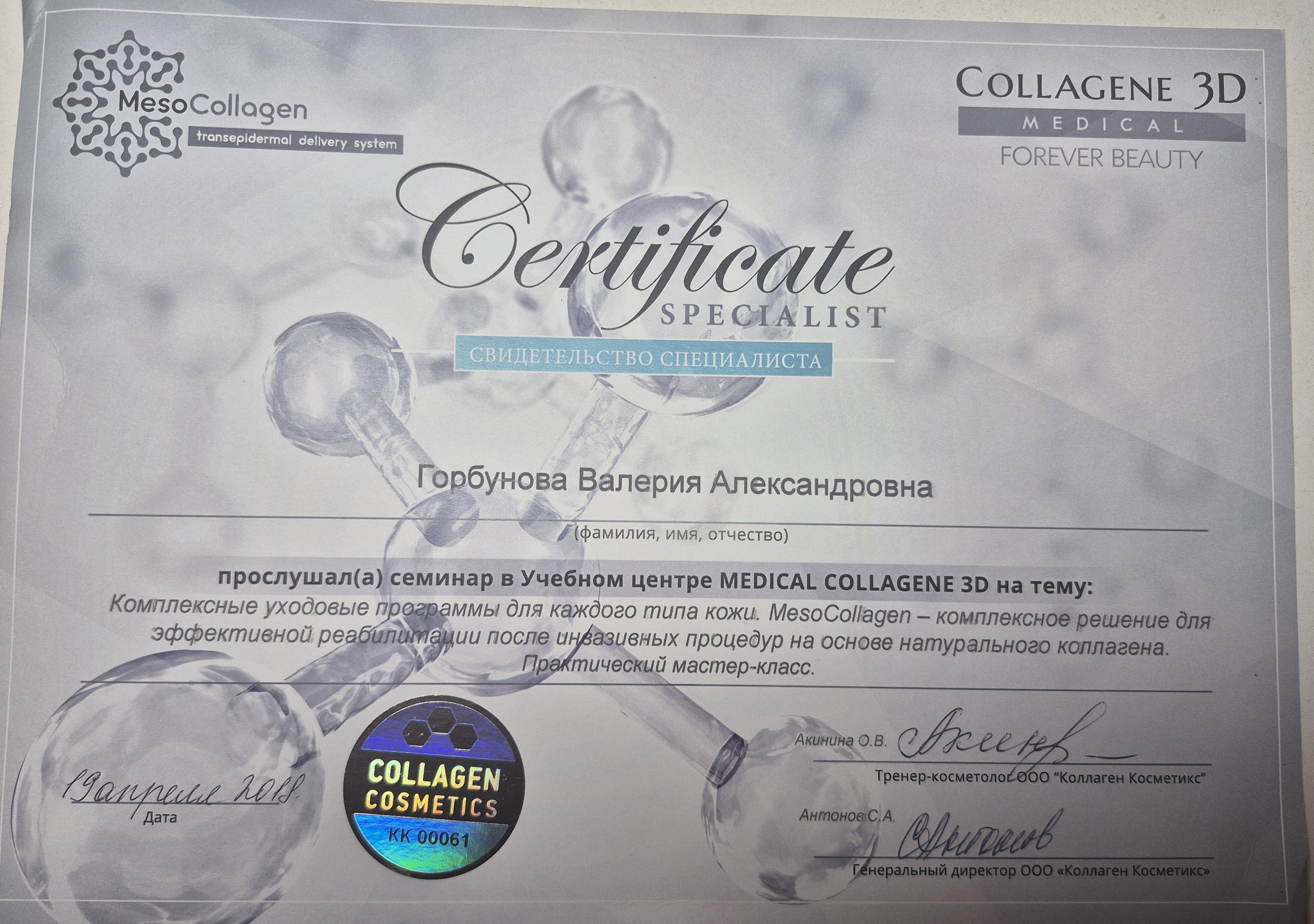 Сертификат 8